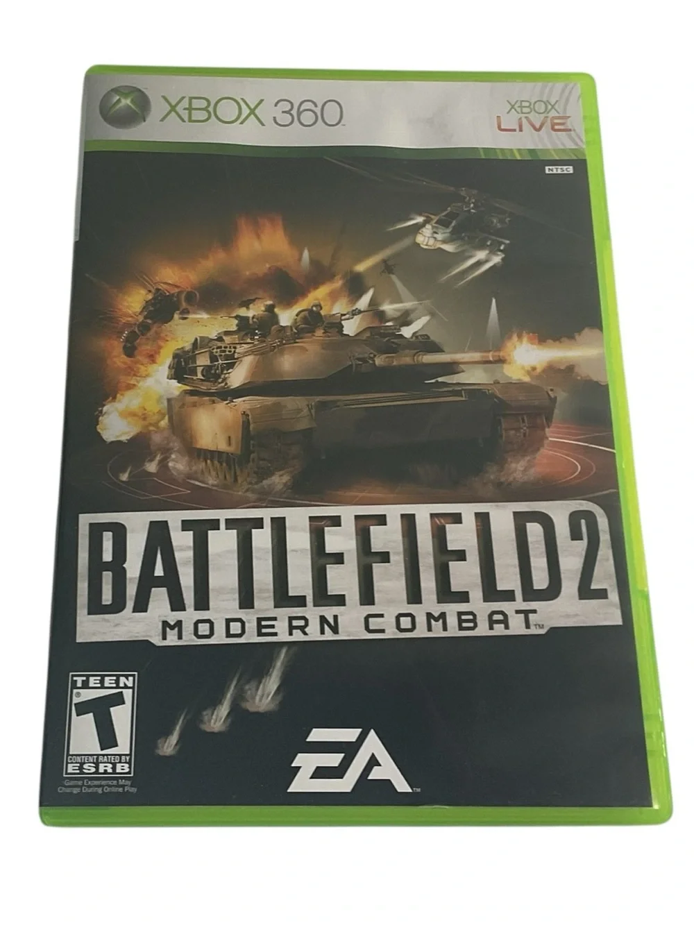 Battlefield 2 Modern Combat Xbox 360 2006 EA Complete w/ Manual CIB